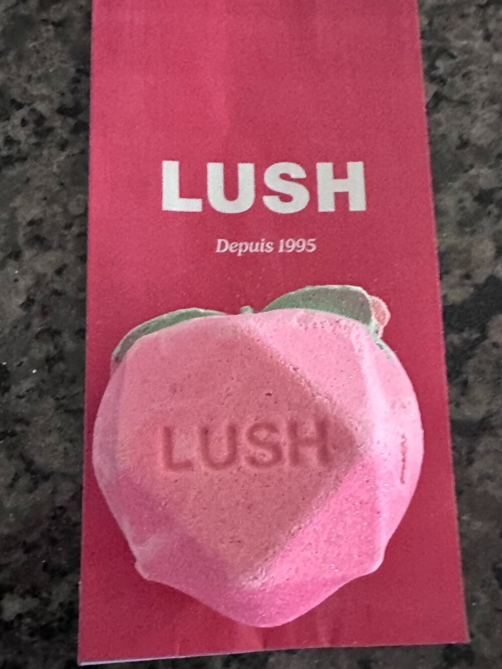 Lush Sweetheart Bath Bomb